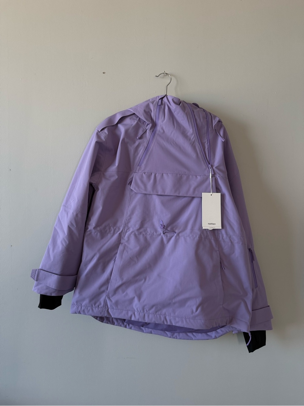 Halfdays NWT Women’s Lilac Hooded Ski Jacket - Lightweight Parka